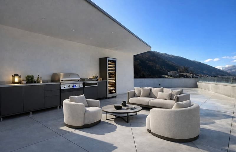 Villa di design in posizione unica con vista lago mozzafiato e darsena (17)