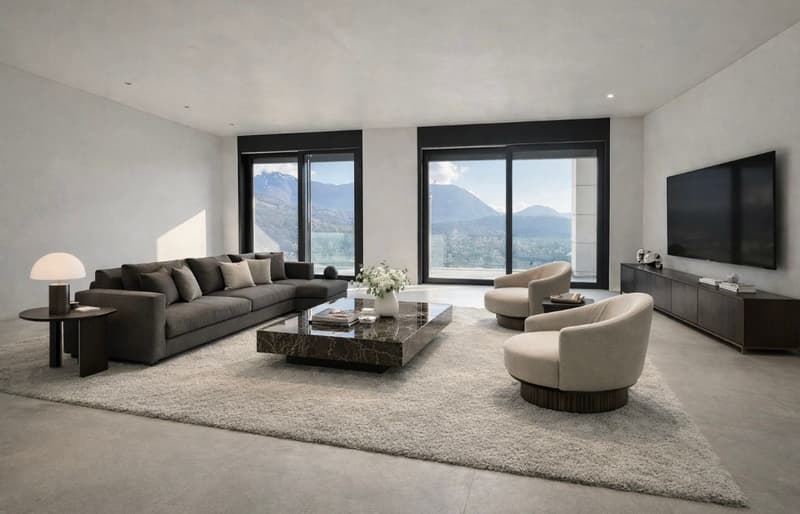 Villa moderna nuova costruzione con giardino privato (7)