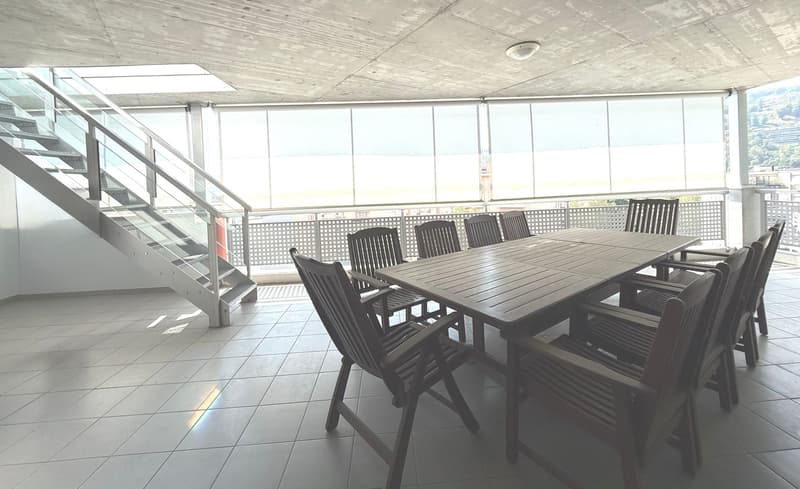 Recente costruzione • Oltre 200 m² di terrazzi privati • Jacuzzi • Vista panoramica • 3 posti auto (4)