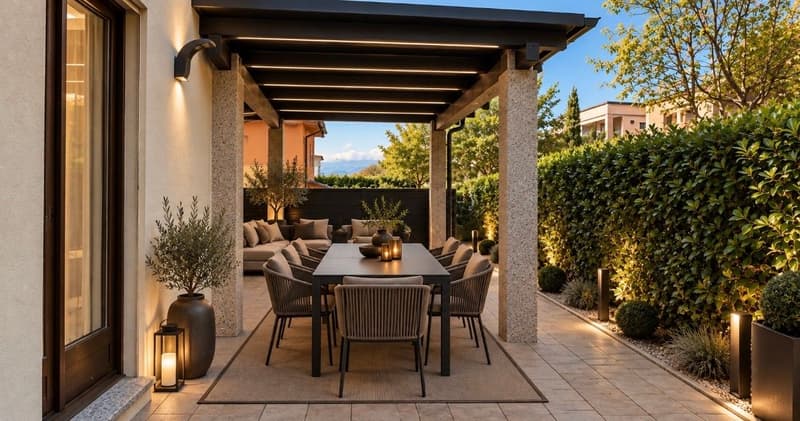 Villetta con giardino privato e piacevole vista aperta (5)