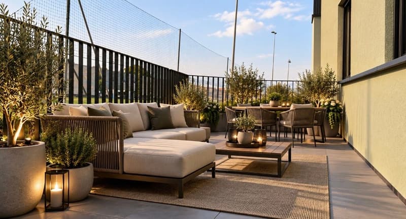 Nuovo appartamento con terrazza in tranquilla zona residenziale (24)