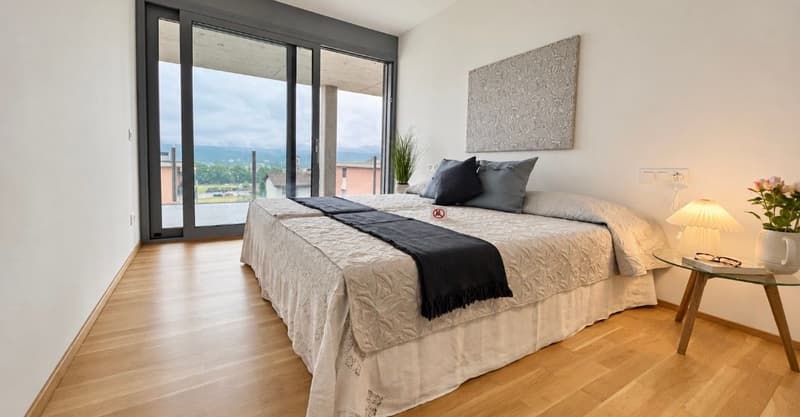Gravesano - elegante appartamento 2,5 locali con ampia terrazza panoramica (17)