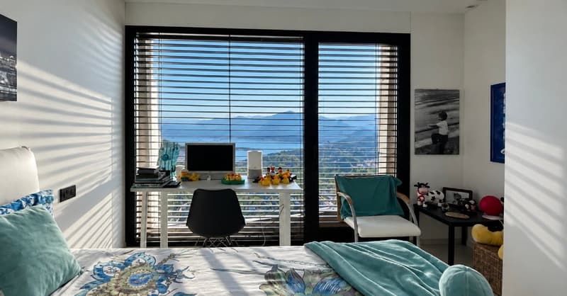 Vernate attico esclusivo con terrazza e giardino vista lago mozzafiato (24)