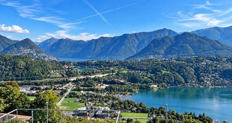 Vernate attico esclusivo con terrazza e giardino vista lago mozzafiato (21)