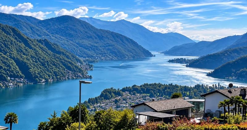 Vernate attico esclusivo con terrazza e giardino vista lago mozzafiato (29)