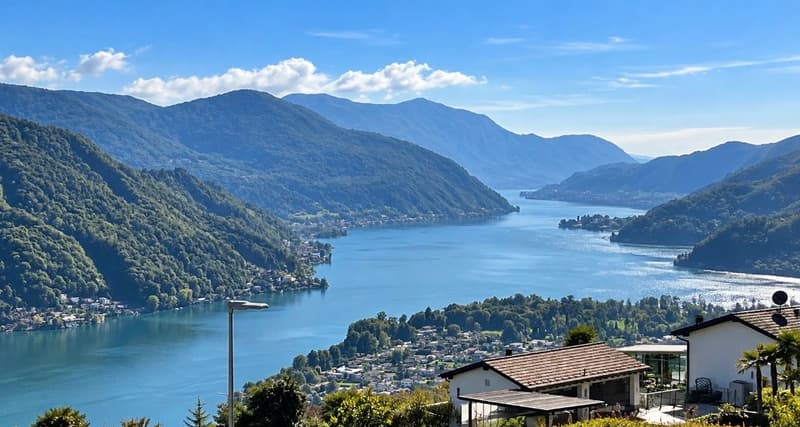 Vernate attico esclusivo con terrazza e giardino vista lago mozzafiato (1)