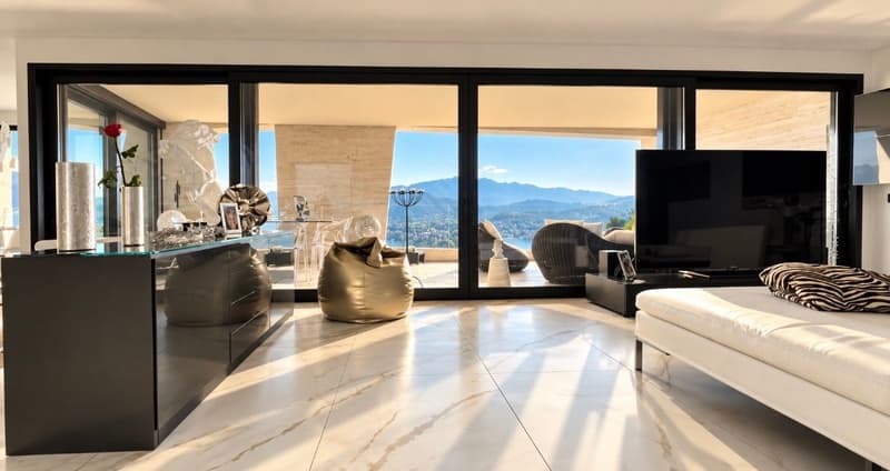 Vernate attico esclusivo con terrazza e giardino vista lago mozzafiato (28)