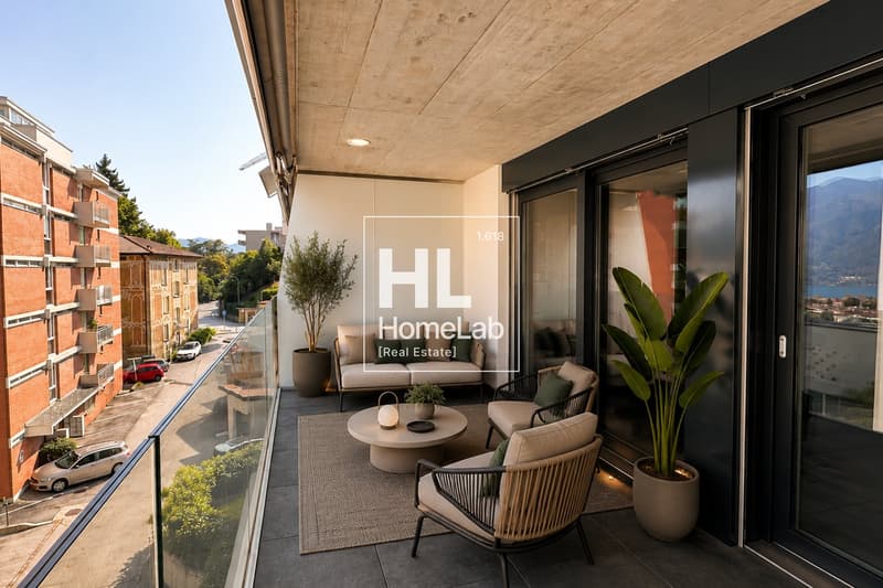 ELEGANTE APPARTAMENTO ARREDATO CON AMPIA TERRAZZA A MASSAGNO (6)