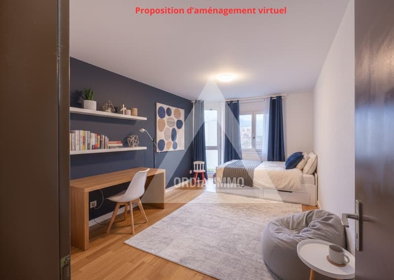 Magnificent 4.5 Room Apartment Renovated (97 m²) in Monthey (10)