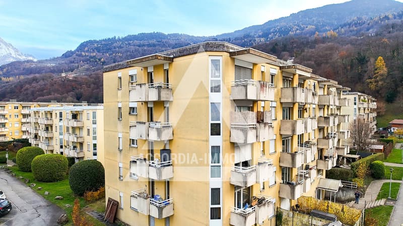 Magnificent 4.5 Room Apartment Renovated (97 m²) in Monthey (21)