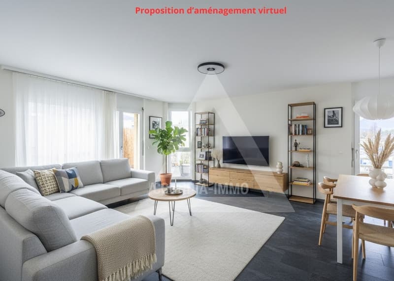 Magnificent 4.5 Room Apartment Renovated (97 m²) in Monthey (2)
