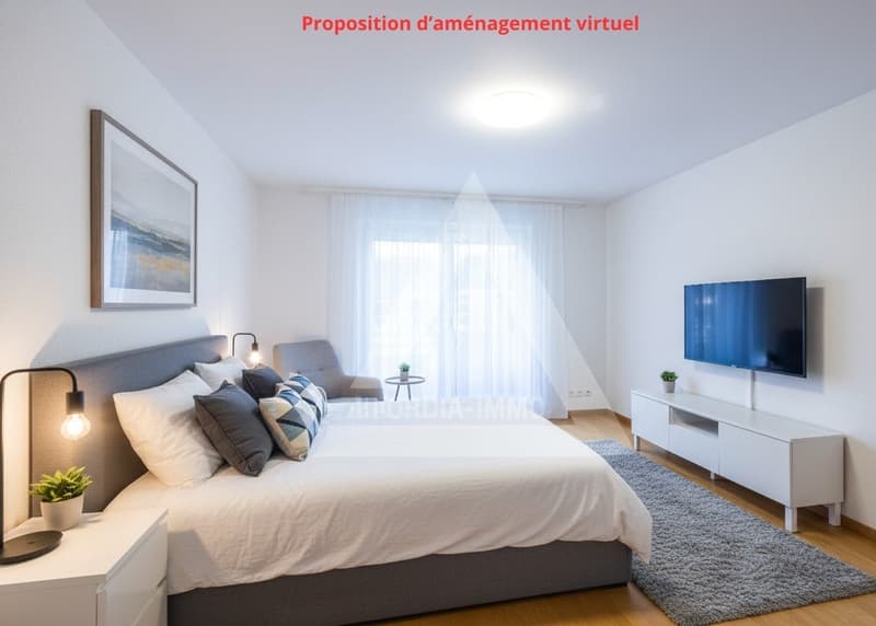 Magnificent 4.5 Room Apartment Renovated (97 m²) in Monthey (7)