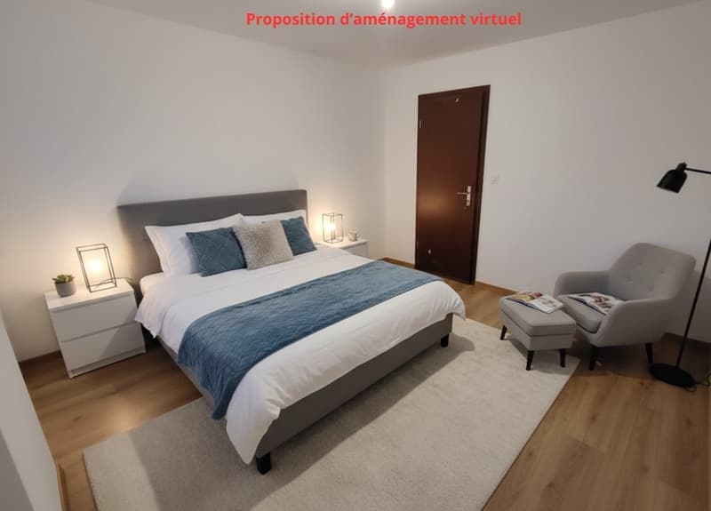 Magnificent 4.5 Room Apartment Renovated (97 m²) in Monthey (12)