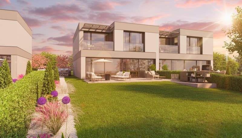 Nuovo progetto di 7 ville Minergie nel cuore di Coppet (5)