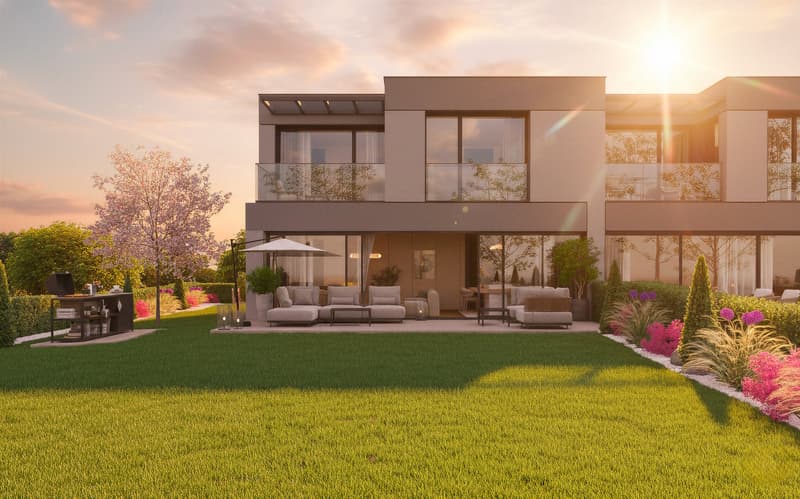 Nuovo progetto di 7 ville Minergie nel cuore di Coppet (12)