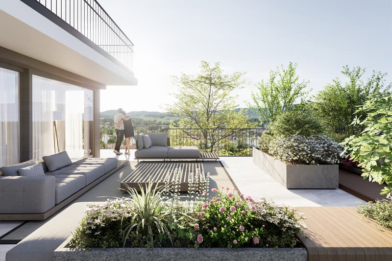 Projet de construction neuve exclusif Rääbe à Laufen - Appartement 6 (7)