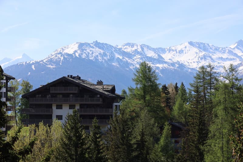 Charming 2.5-room apartment with breathtaking views in Crans (11)
