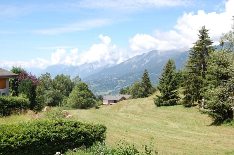 Chalet mit Charme, 6,5 Zimmer in Crans – Unvergleichliche Aussicht und außergewöhnliche Alpenkulisse (16)
