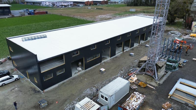 OPPORTUNITÉ INVESTISSEUR – HALLE INDUSTRIELLE NEUVE À AIGLE (2)