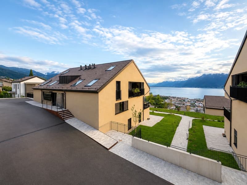 Magnifique appartement de 4.5 pièces avec vue à Chardonne (1)