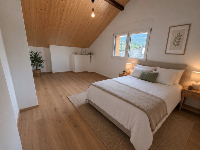 Magnifique appartement 3.5 pièces en duplex dans une grange entièrement rénovée (2)
