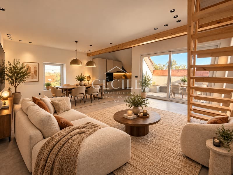 Magnifique appartement en attique de 4.5 pièces (2)