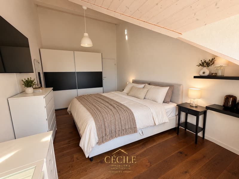 Maison familiale moderne de 5.5  pièces à Villeneuve (VD) – Vue imprenable et cadre paisible (5)