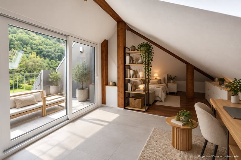 Immeuble de 3 appartements loués – Construction récente à Vernayaz (9)
