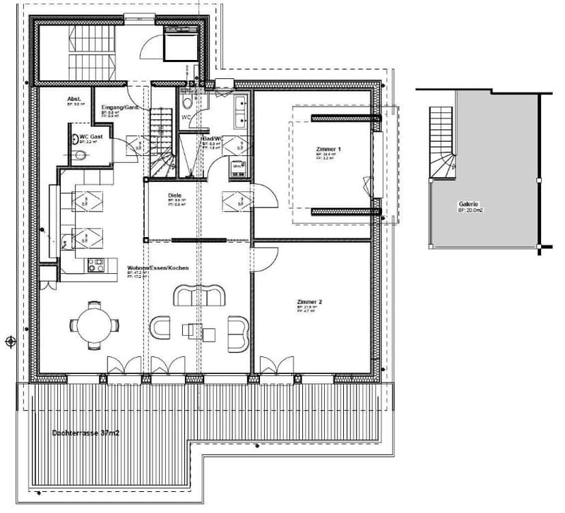 Appartement duplex exclusif de 4,5 pièces avec vue sur le lac à Uetikon am See (12)