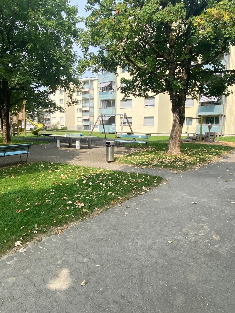 Appartamento giardino soleggiato con vista sulle Alpi in posizione ideale (14)
