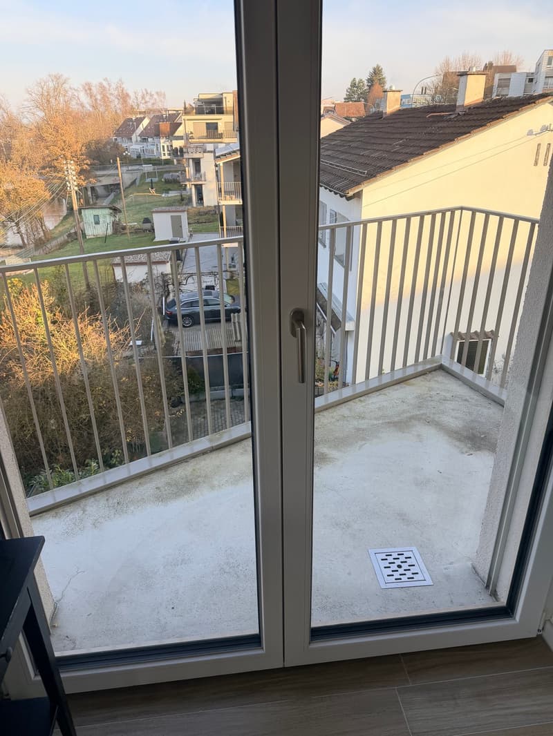 Modern Studio with Balcony in Opfikon – New Building (4)