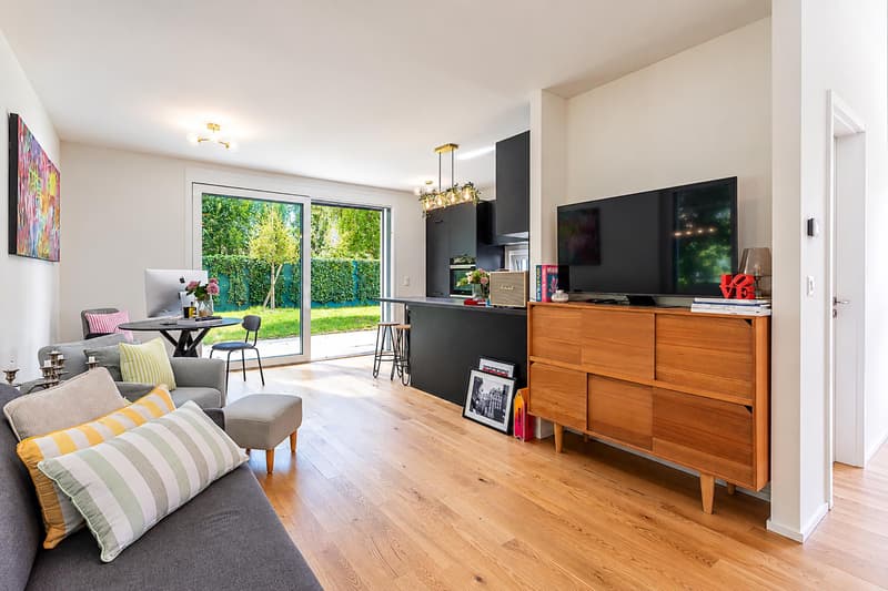 En exclusivité - Chêne-Bougeries - Élégant duplex de 4 pièces avec jardin privatif de 308 m² (3)