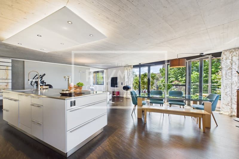 Exklusive 4.5 Zimmerwohnung mit sonniger Terrasse (1)