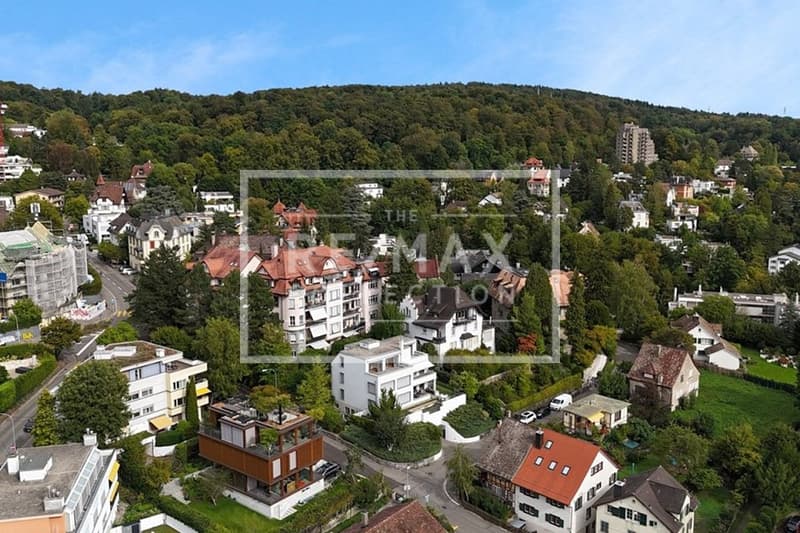 2.5 Zimmer Attikawohnung und zusätzliches Studio am Zürichberg (9)