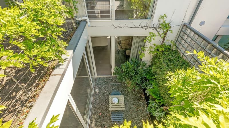 Blick ins Atrium