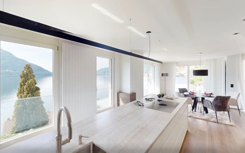 Au-dessus des toits, près de l'eau : Appartement d'attique exclusif avec vue sur le lac (4)