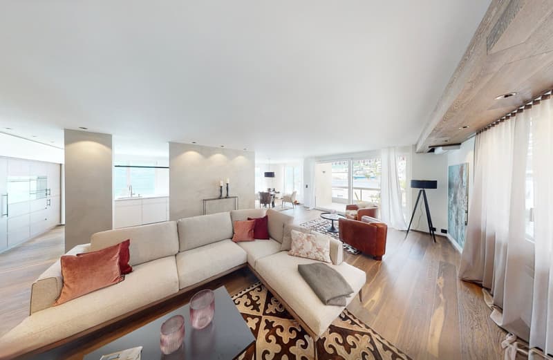 Au-dessus des toits, près de l'eau : Appartement d'attique exclusif avec vue sur le lac (7)