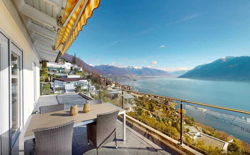 "Casa Ernesto" - Maison de vacances avec loggia surplombant le lac Majeur (3)