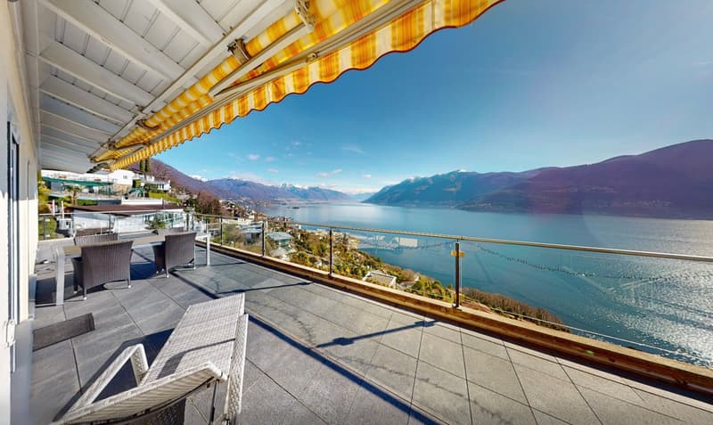 "Casa Ernesto" - Maison de vacances avec loggia surplombant le lac Majeur (5)