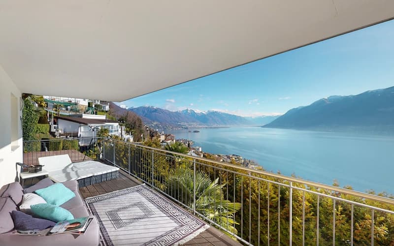 "Casa Ernesto" - Maison de vacances avec loggia surplombant le lac Majeur (25)