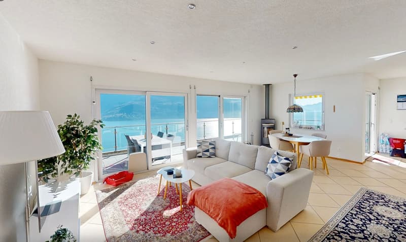 "Casa Ernesto" - Maison de vacances avec loggia surplombant le lac Majeur (10)