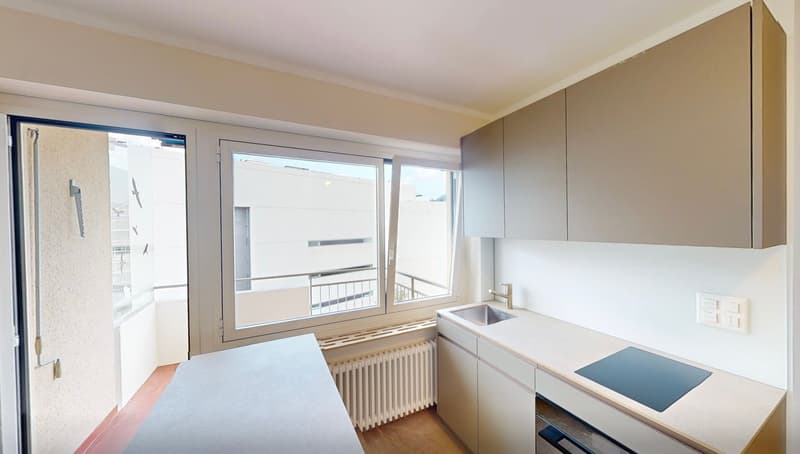 Studio attique top-moderne avec vue sur le lac et parking (3)