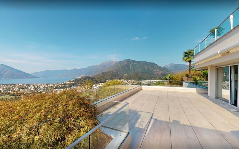 Luxuriöses Wohnen mit gigantischem Lago-Maggiore-Blick (1)