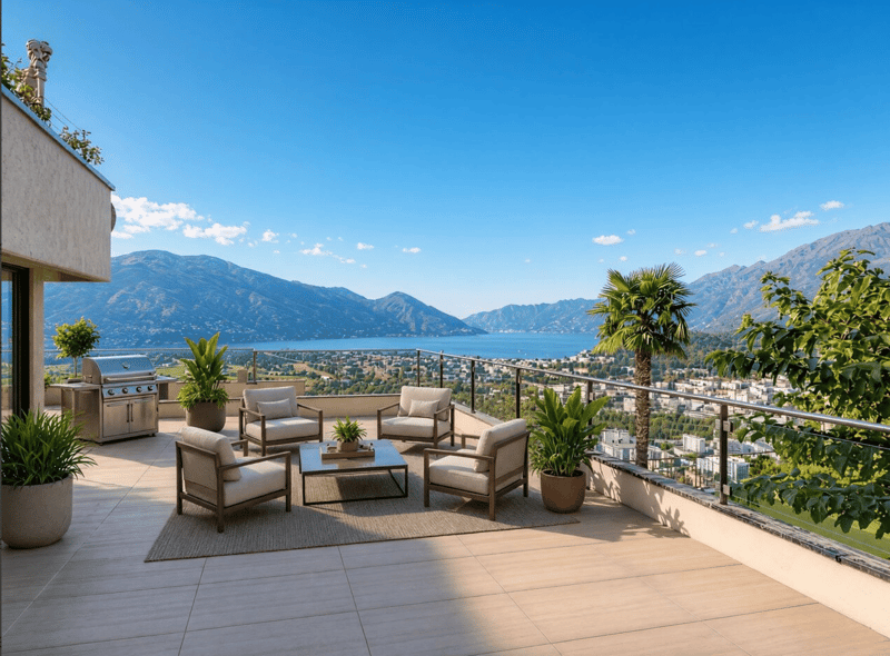 Terrassenwohnung mit spektakulärem Seeblick (1)