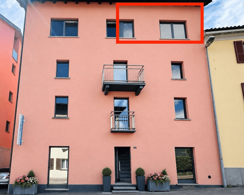 Charmantes Loft mit Seeblick in Gerra (Gambarogno) (9)