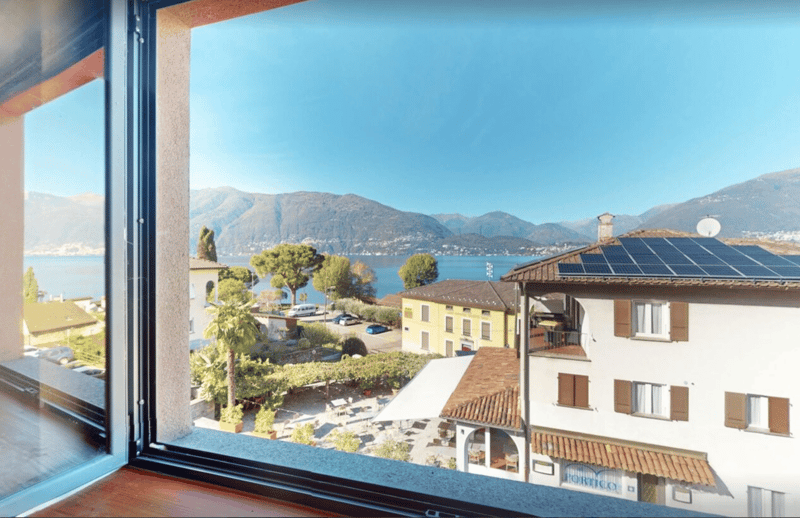 Charmantes Loft mit Seeblick in Gerra (Gambarogno) (8)