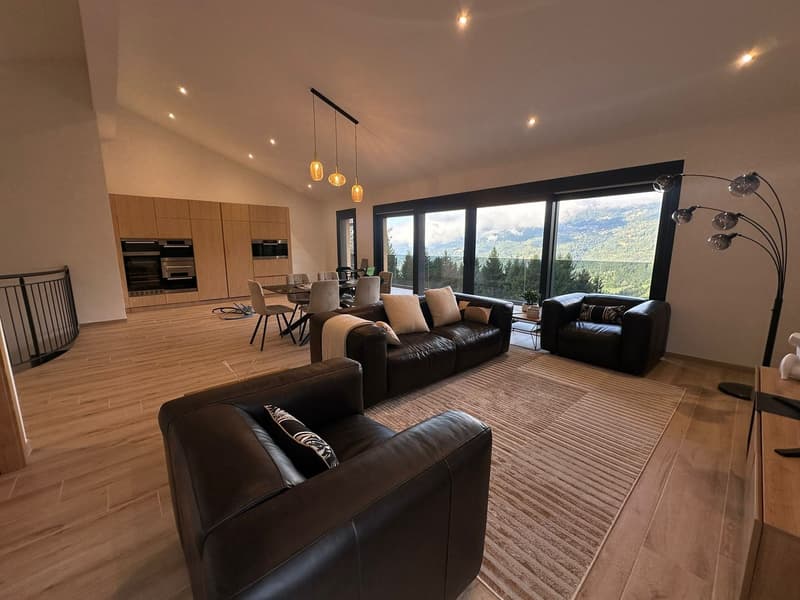 Exclusive new-build chalet with breathtaking views in Crans-Montana (1)