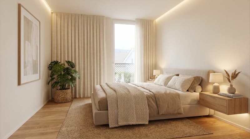 Appartement moderne 4,5 pièces avec balcon à Niedergösgen (8)