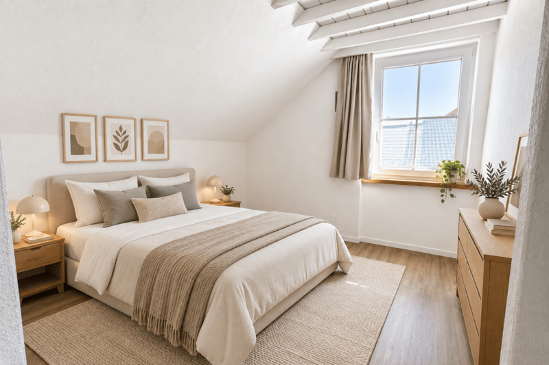 Wohnen mit Loft-Charakter - Charmante 3 Zimmer-Dachwohnung in Leibstadt (2)