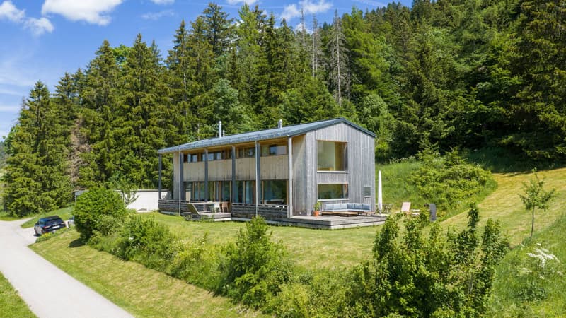 Architektenhaus in einer bukolischen Umgebung (2)